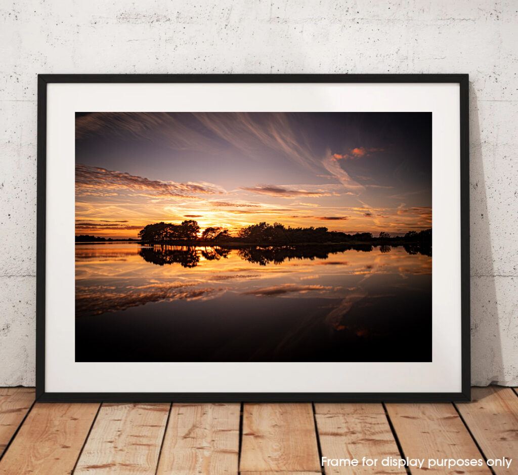 Hatchet Pond at Sunset – Fine Art Digital Download