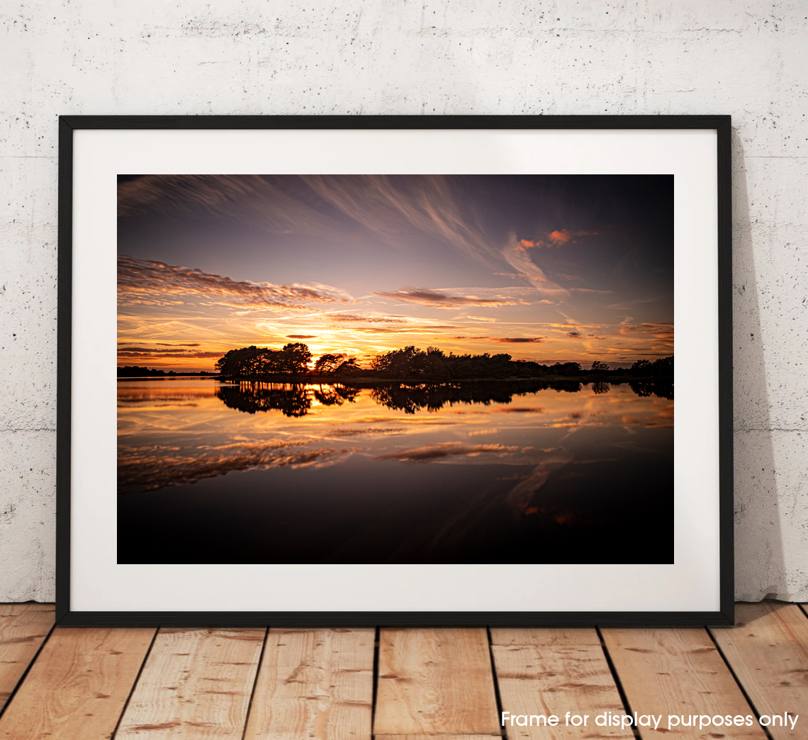Hatchet Pond at Sunset – Fine Art Digital Download